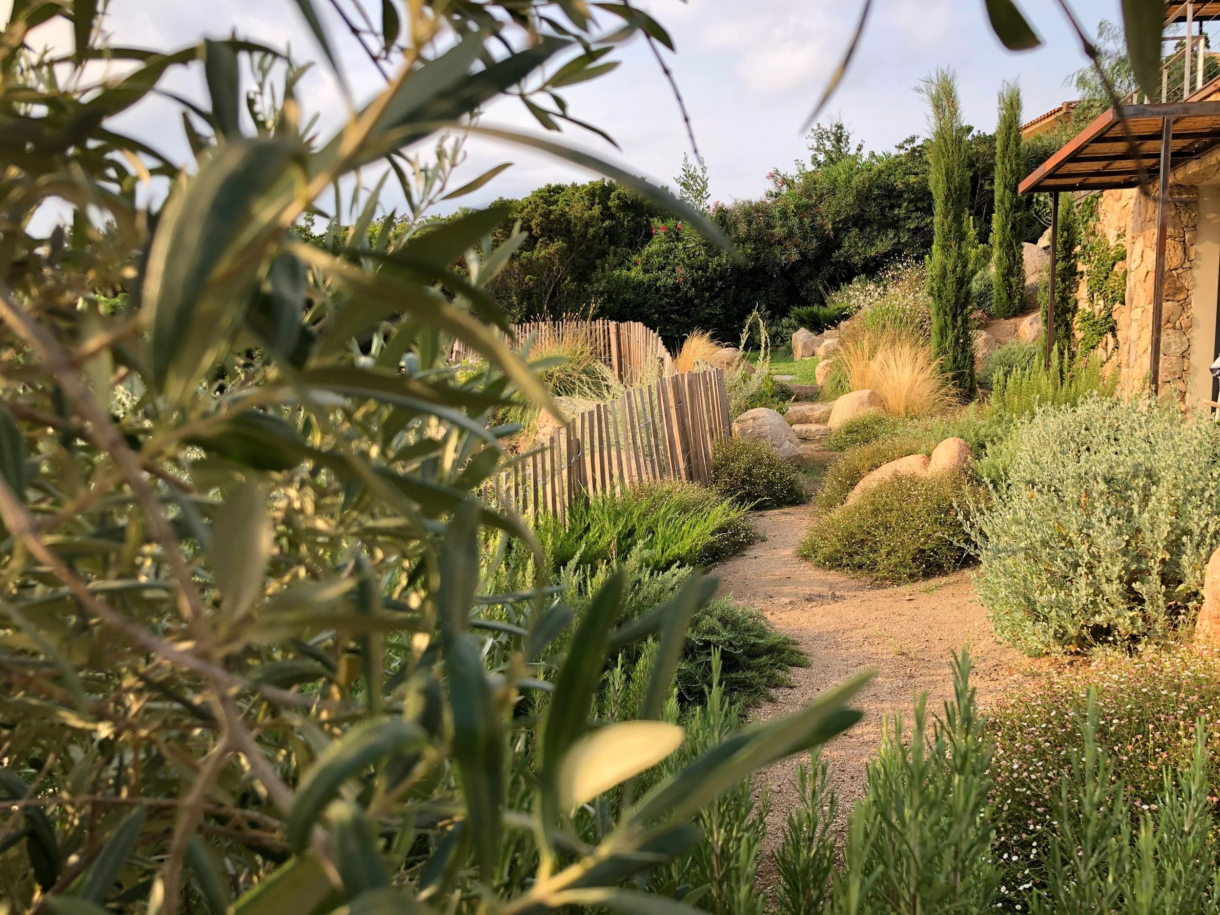 Réalisation de jardin par Sud Paysages, paysagistes à Porto-Vecchio